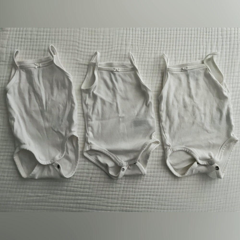H&M Camisole Bodysuits 4-6M